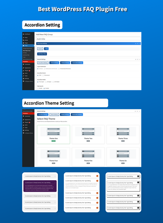 Best WordPress FAQ Plugin Free