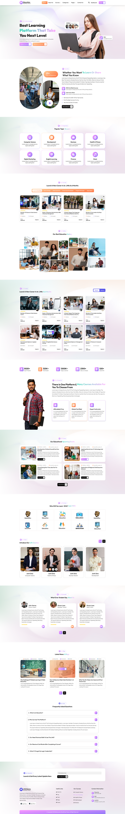 Education WordPress Theme