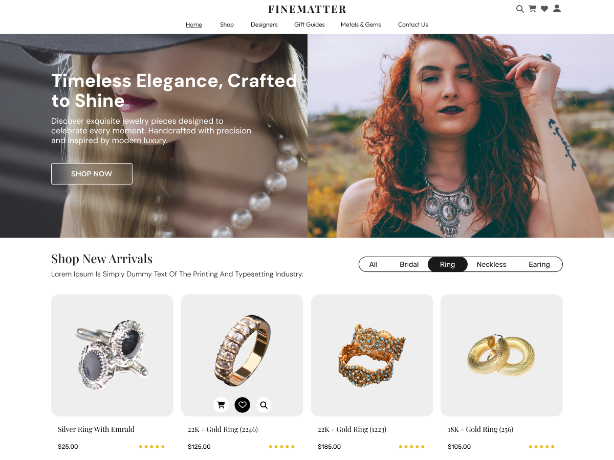 Free Fashion Accessories WordPress Theme