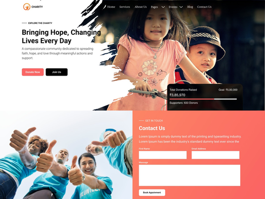 Free Nonprofit WordPress Theme